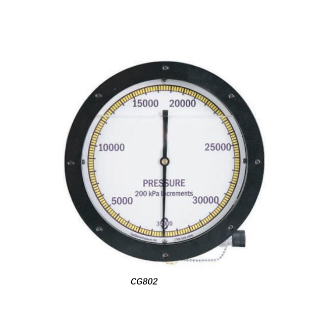 CG802 Гидравлический 8.5 Inch Манометр
