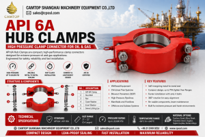 API 6A Hub Clamps for Масло & Газ | Высокого давления Clamp Разъём Solution
