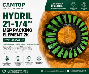 21-1/4" 2K HYDRIL MSP TYPE PACKING ELEMENT HNBR MATERIAL FOR ANNULAR ПВО 1003273-02