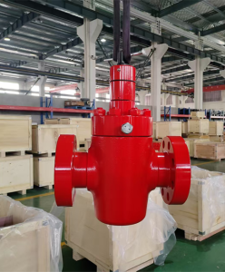 GATE VALVE 2" 9/16 3000PSI (CLASS DD) WITH STUDS &NUTS