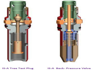 Back Pressure Клапан & Tree Test Plug