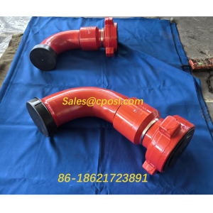 Отвод Long Радиус 4" Фиг 1502 15000 PSI M X F Цельный Std Обслуживание