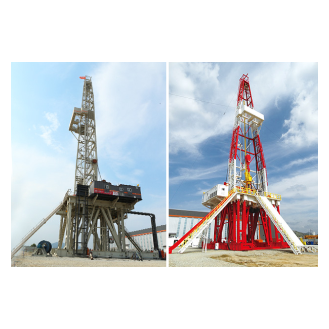 Салазки Установленный Бурение Rig