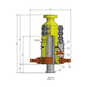 HYDRAULIC COFLEXIP QUICK CONNECTOR ASSEMBLY