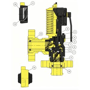 OTECO Ручной Reset Relief Клапан Parts & Repair Kits – Complete Replacement Components