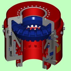 Кольцевой превентор FH35-70/105 | Annular BOP 13 5/8″ 105MPa (Wedge Connection)